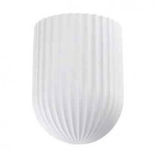 Γύψινη Απλίκα Τοίχου με ντουί GU10 230V Στρογγυλή Λευκό 43074-W